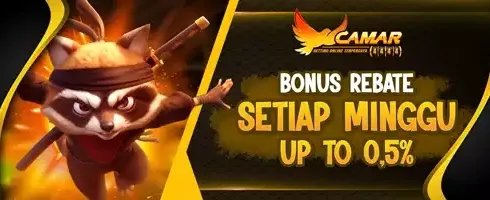 Bonus Rebate Mingguan Slot 0.5% promotion